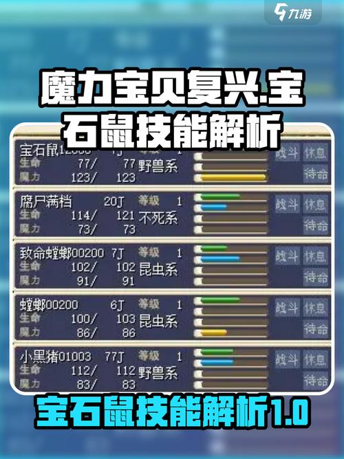 魔力宝贝副本怪物与boss攻略